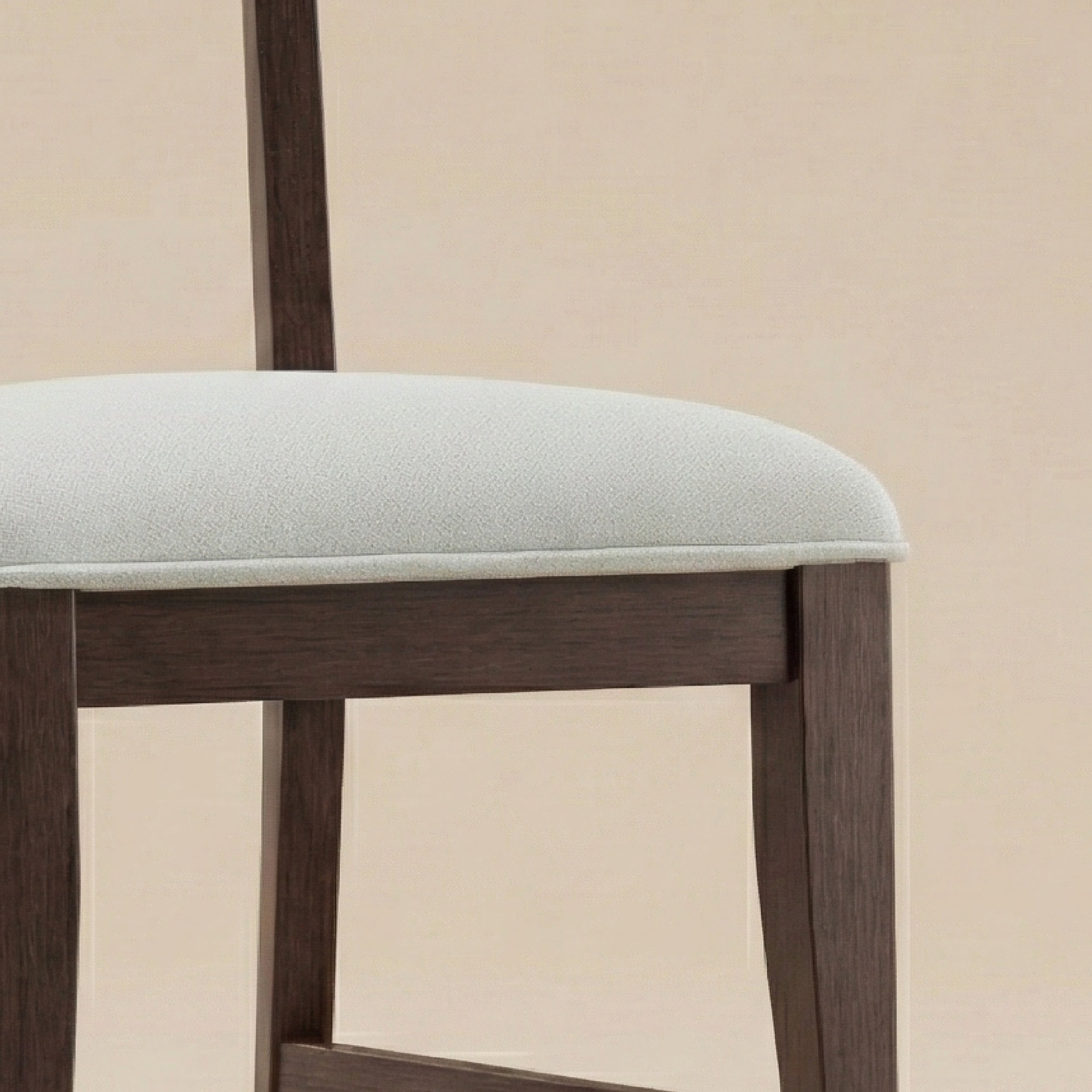 COLAMY PURA Solid Wood Dining Chair with OEKO-TEX® Fabric