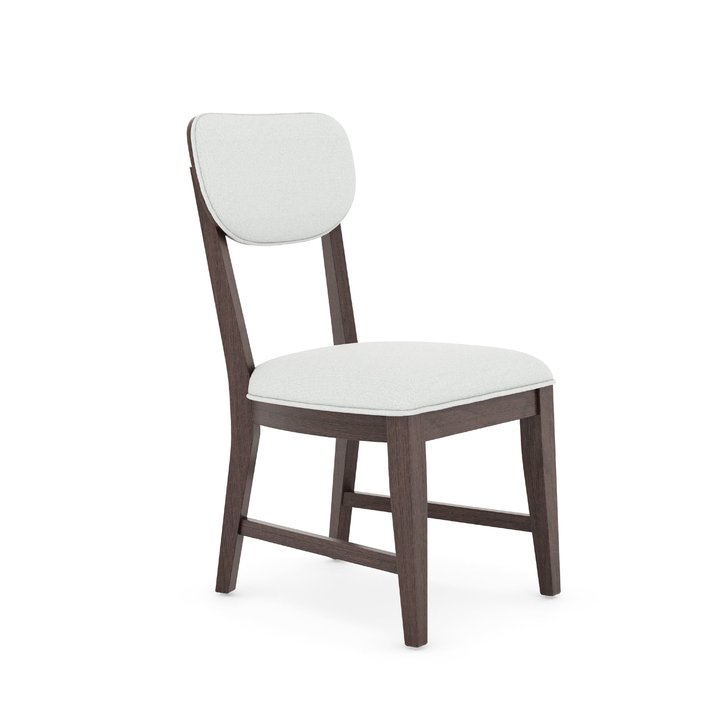 COLAMY PURA Solid Wood Dining Chair with OEKO-TEX® Fabric