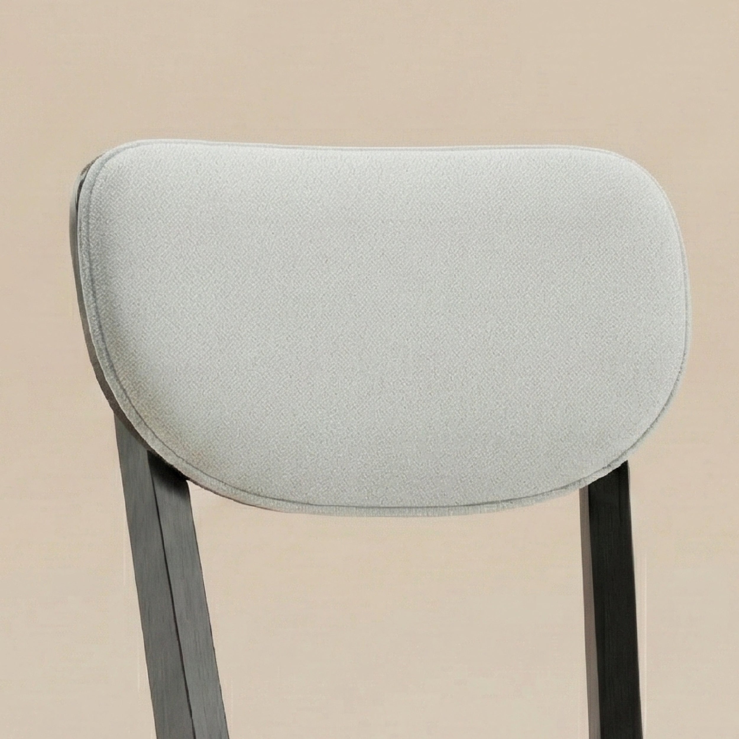 COLAMY PURA Solid Wood Dining Chair with OEKO-TEX® Fabric