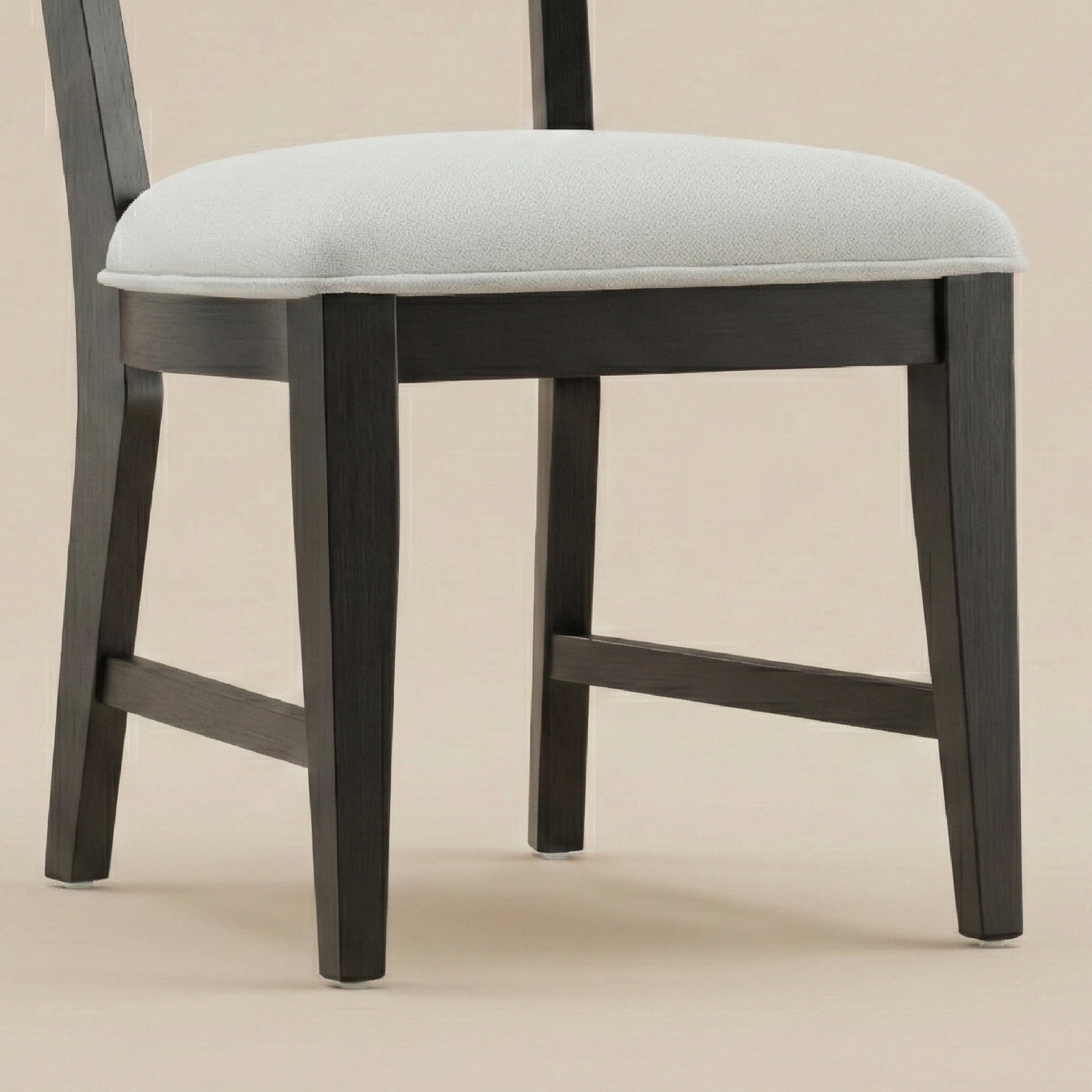 COLAMY PURA Solid Wood Dining Chair with OEKO-TEX® Fabric