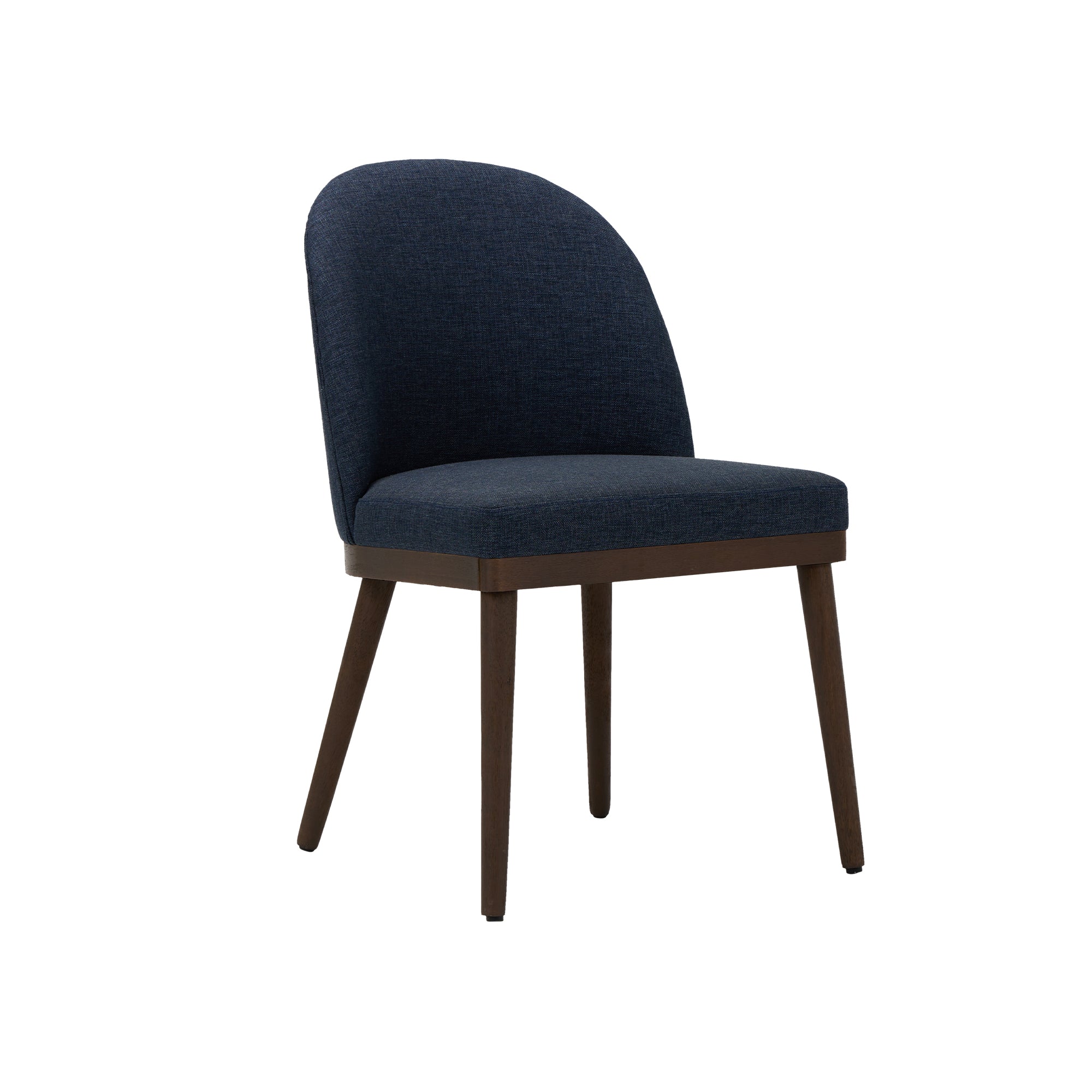 COLAMY Upholstered Mid-back Dining Chair