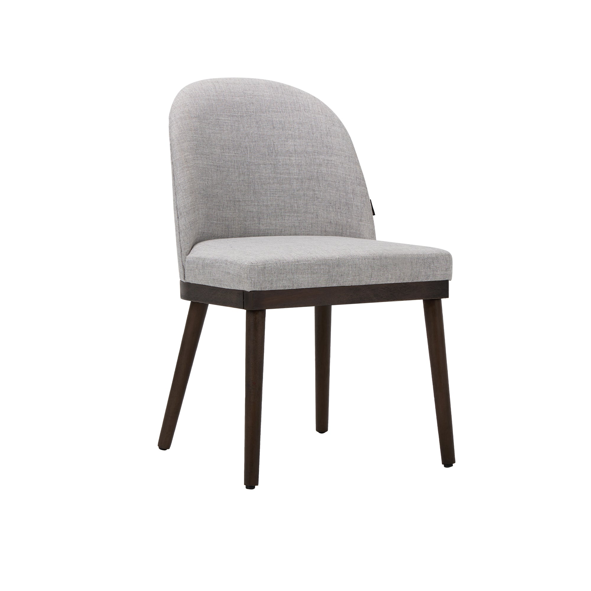 COLAMY Upholstered Mid-back Dining Chair