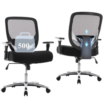 COLAMY Executive 500lbs Mesh Office Chair Ergonomic Desk Chair Model.3088