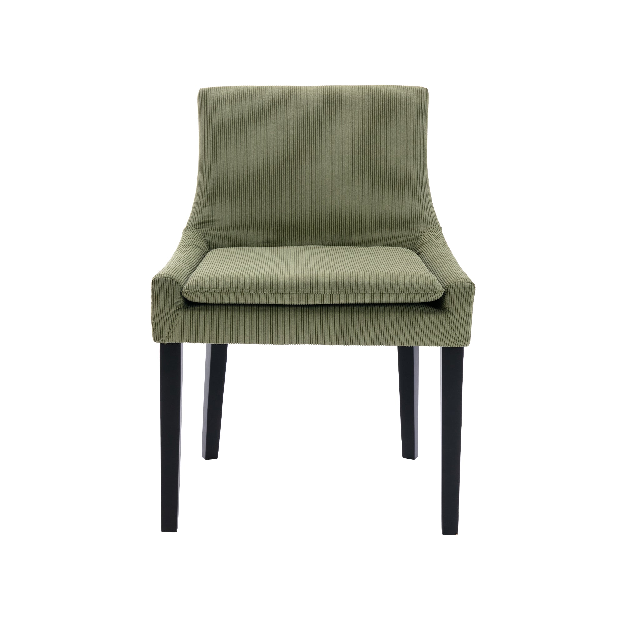 COLAMY Upholstered Corduroy Dining Chair