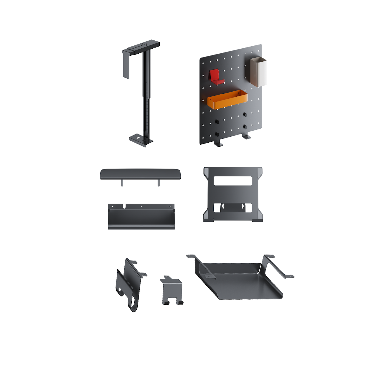 COLAMY LumiDesk Accessories Add-ons All-in-1 Electric Height Adjustable Desk