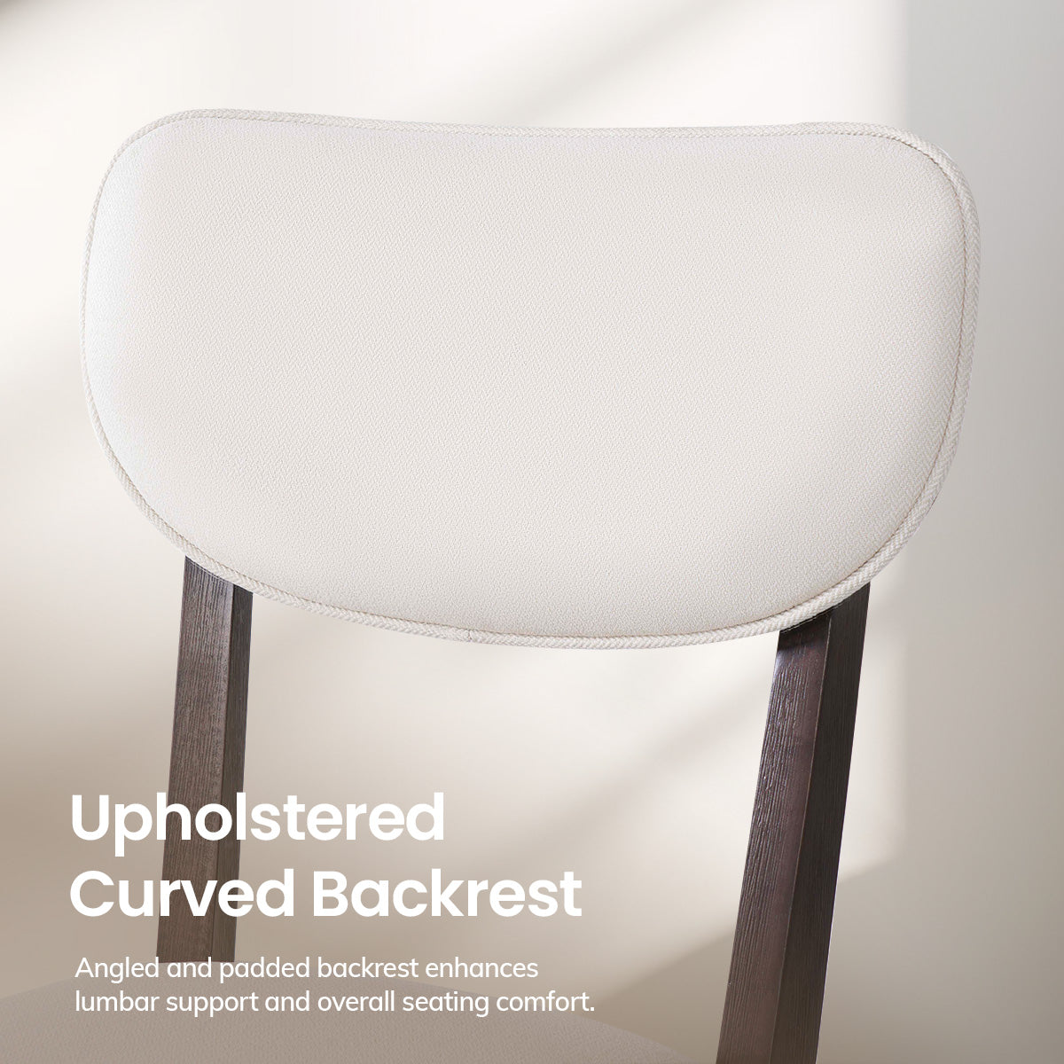 COLAMY AUREL Upholstered Bar Stool