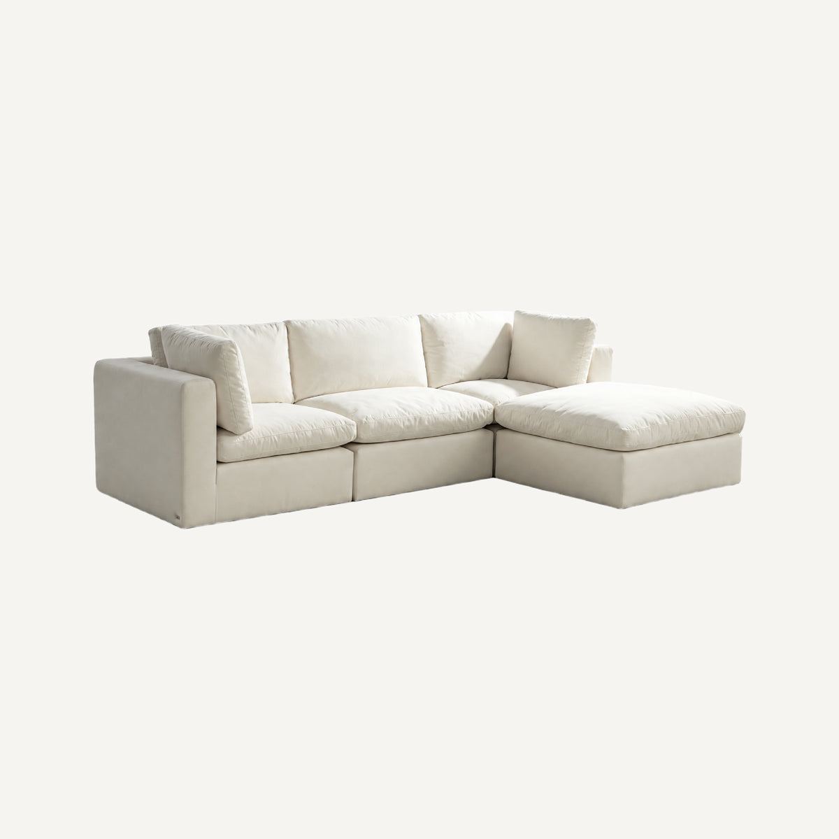 COLAMY AURA Soft Modern Living Cloud-Like Modular Sectional Sofa