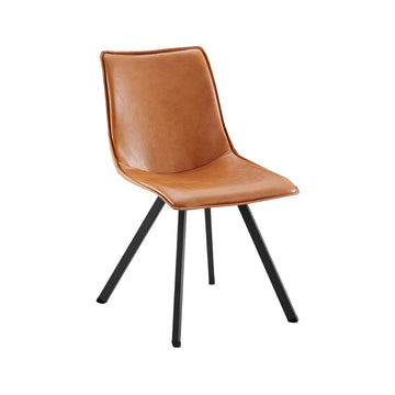 COLAMY PU Leather Dining Chair