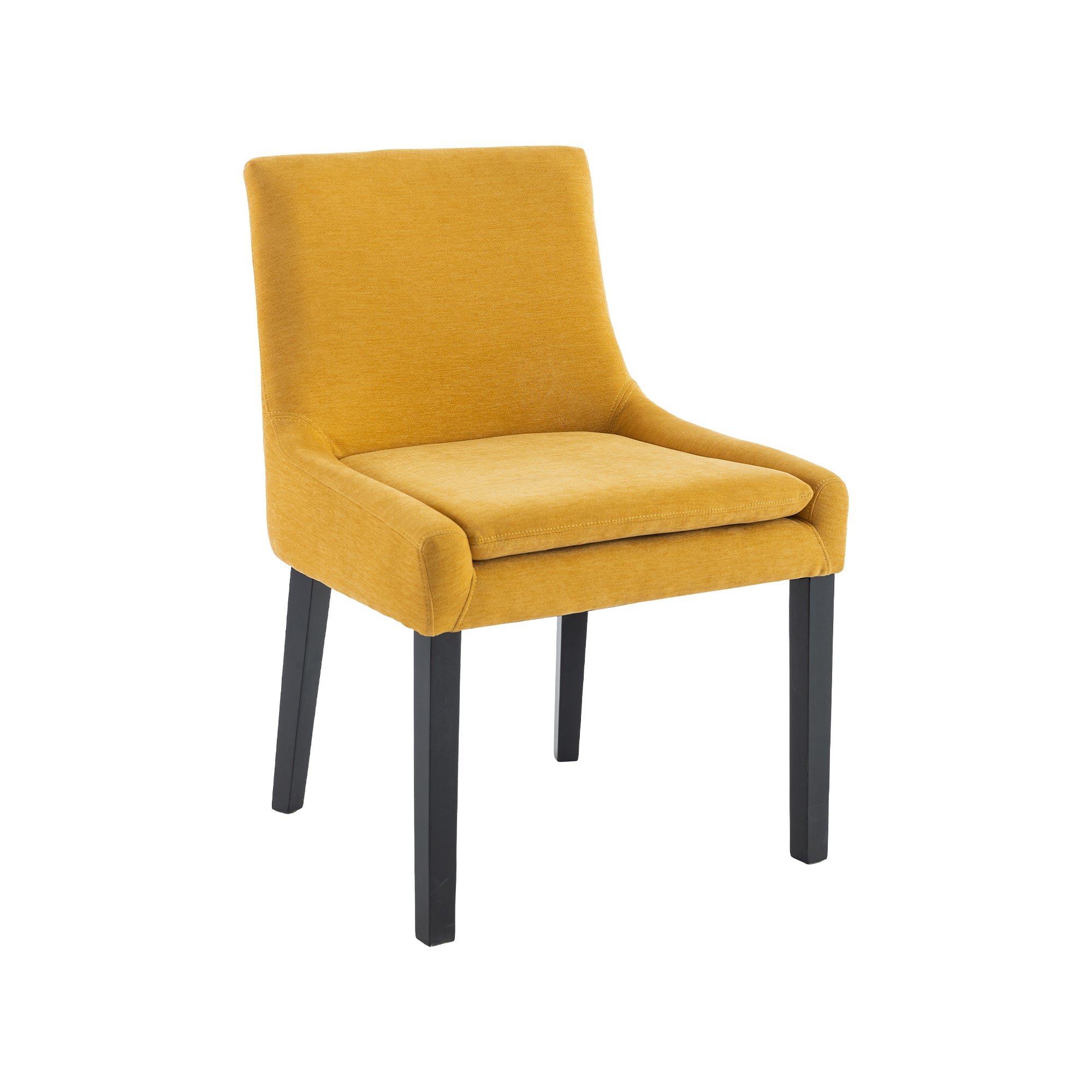 COLAMY Upholstered Corduroy Dining Chair
