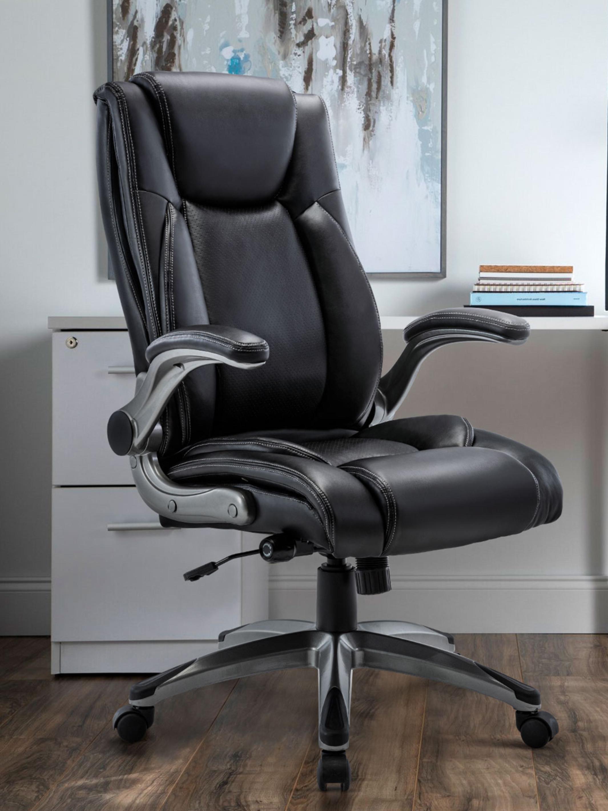 Fake leather office online chair